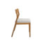 Chaise de salle à manger moderne en bois massif avec coussin rembourré (paquet de 2)-117177713-74671933