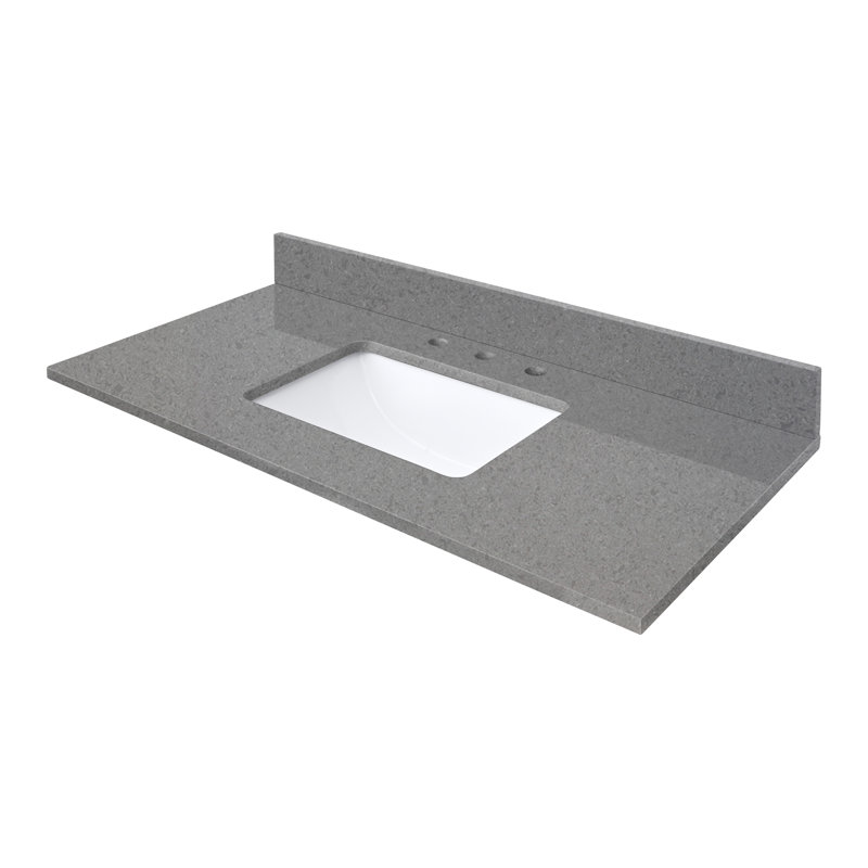 43'' W Single Vanity Top, Contrail Matte
