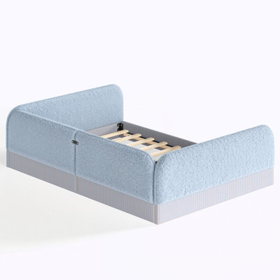 Base de lit tapissier grand format