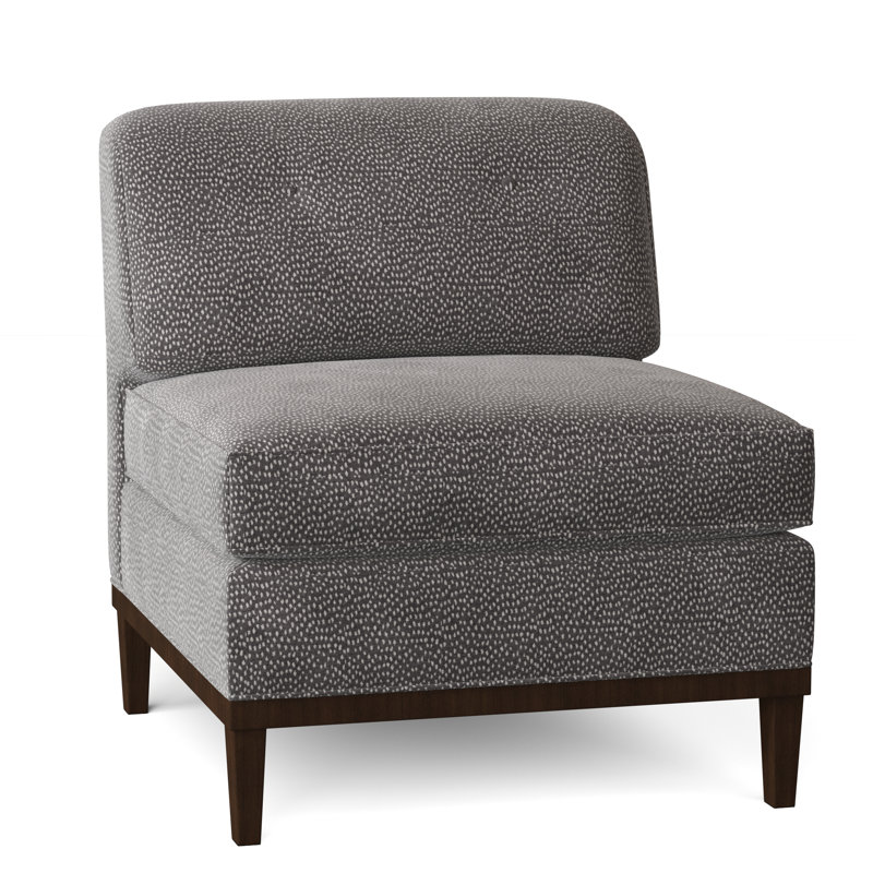 Avalon Slipper Chair, Anna Charcoal, Café