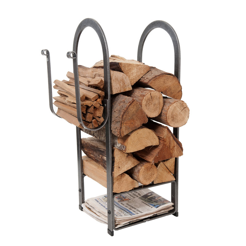 USA Handcrafted Lodge Log Rack, Small