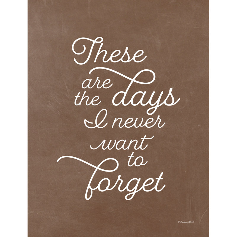 «This Are The Days On Canvas» par Susan Ball, reproduction, H 20 po x l 20 po
