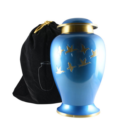 Rockney Handmade Flying Geese Urn