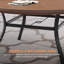 Ensemble repas de 60 po en aluminium avec table de salle à manger ronde et 8 chaises rembourrées en textilène-1657909099