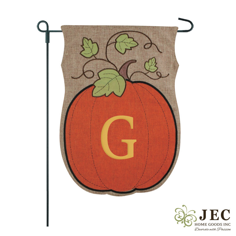 Drapeau de jardin à 2 côtés 18 x 12,5 po, G