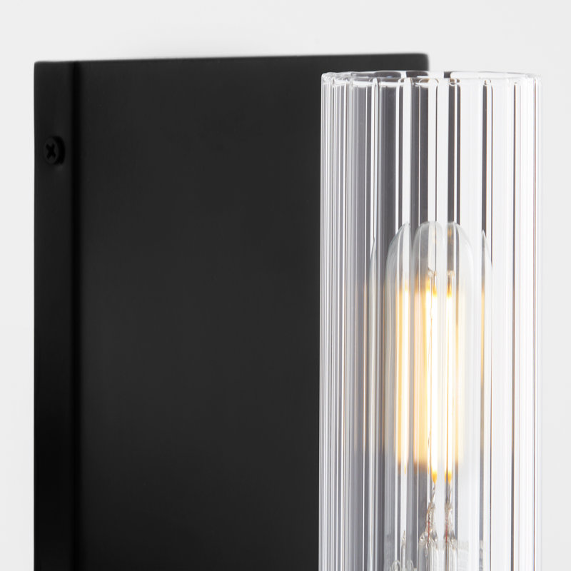 Lunah 1LT WALL MOUNT, Noir mat