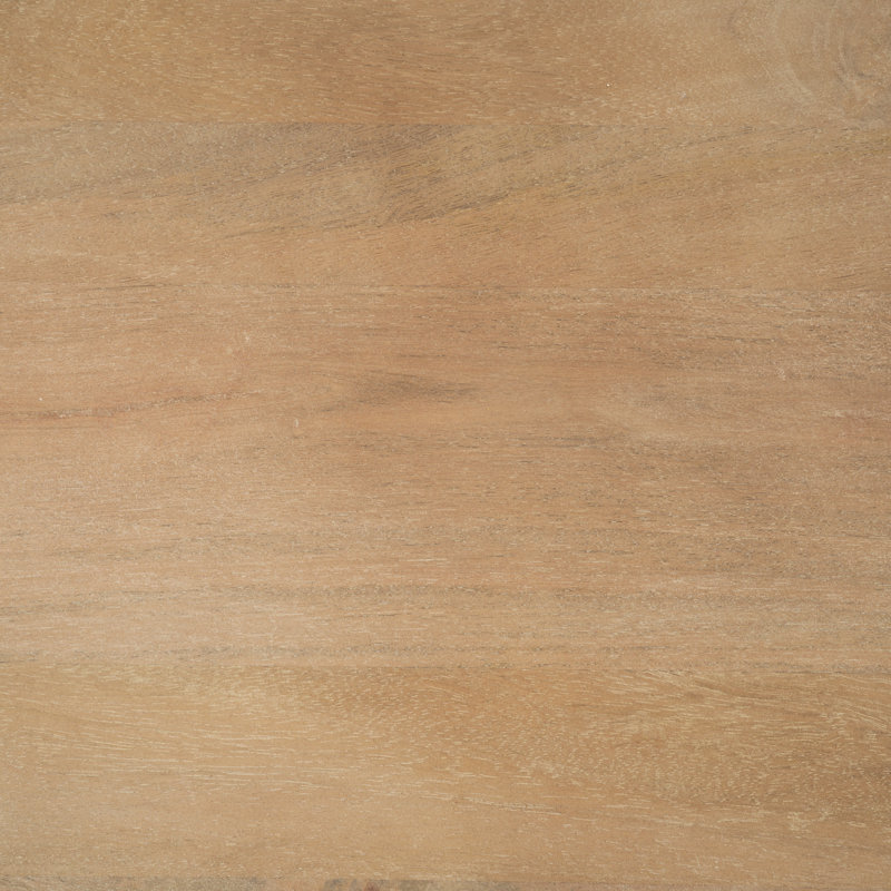 Solid Wood Writing Desk, Light Brown