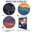 «Quietude Tent Under Pink Mountain Sunset», impression d'art mural de voyage en camping-104202860-104202861