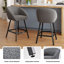 Tabouret de comptoir moderne 27,1 po Boucle-749565249