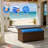 Patio Storage Bench,Garden Storage Bench,Outdoor Wicker Storage Bench