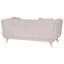 Sofa 2 Seater Temira Fabric Taupe