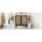 Video30-Inch Bathroom Vanity With Handwoven Bamboo Doors, MDF Cabinet & Soft-Close Design