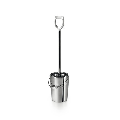 Libba Free Standing Toilet Brush and Holder