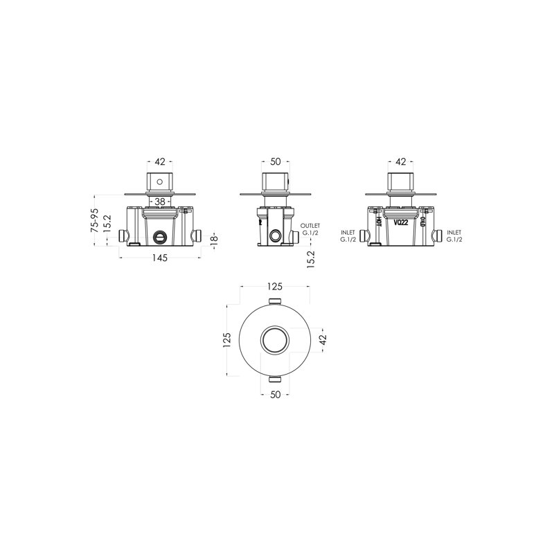 Binsey Thermostatic Valve