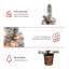 Arbre en pot Arakiel S / 2- 3,5 pi