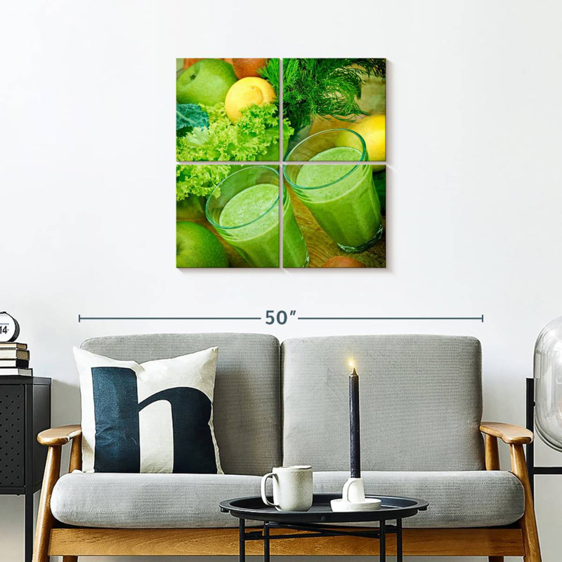 Smoothies verts Yarlin, H 26 po x l 26 po