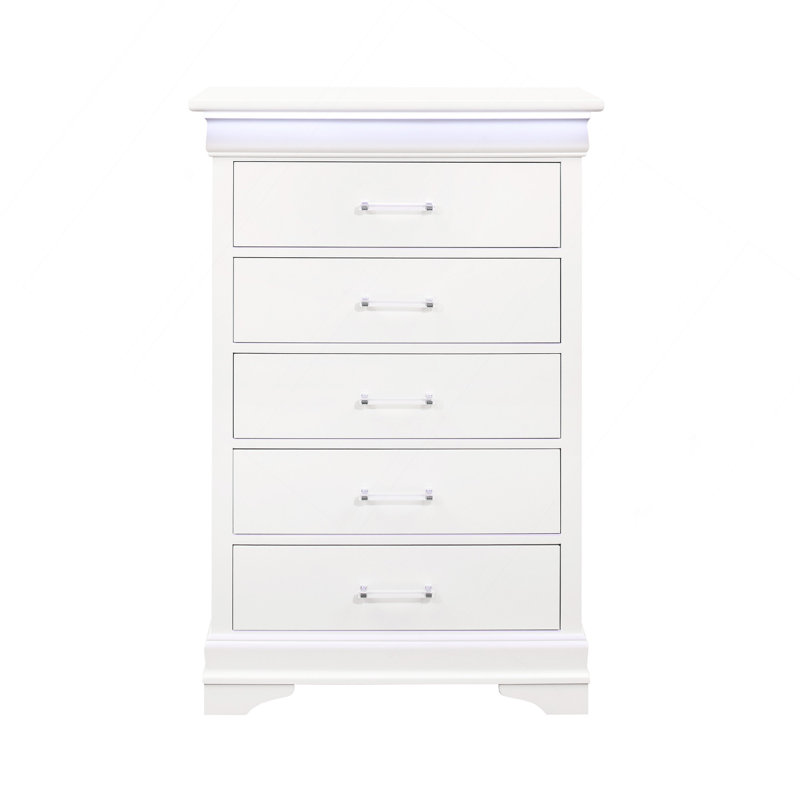 COFFRET BLANC CHARLSTON AVEC DEL, Blanc