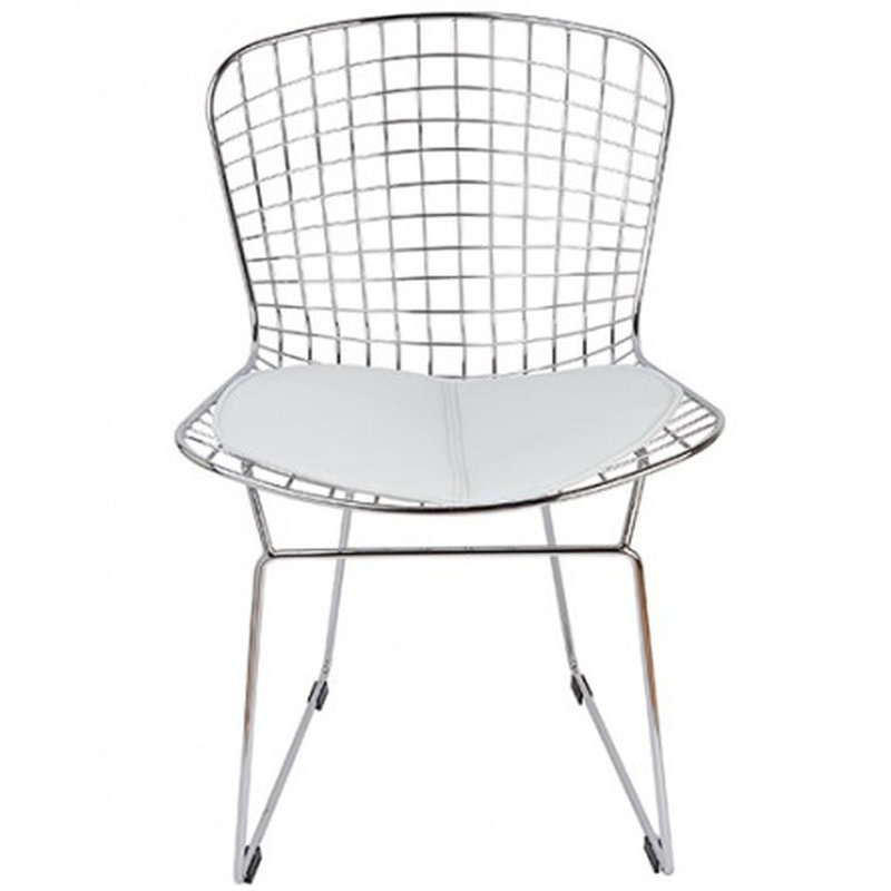 Ontiveros Metal Windsor Side Chair, Blanc, 2