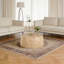 Table basse à tambour brun minimaliste pour salon moderne-2121522658