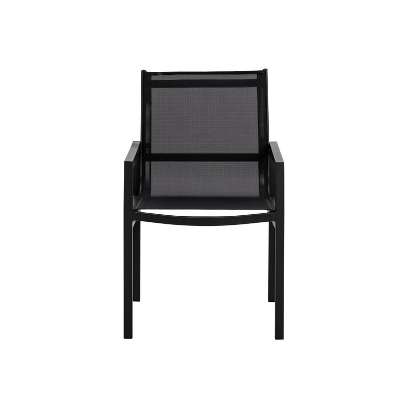 MERANO Outdoor Dining Armchair, Black