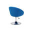 Fauteuil demi-tonneau pivotant de 26 po Helmuth-25856531