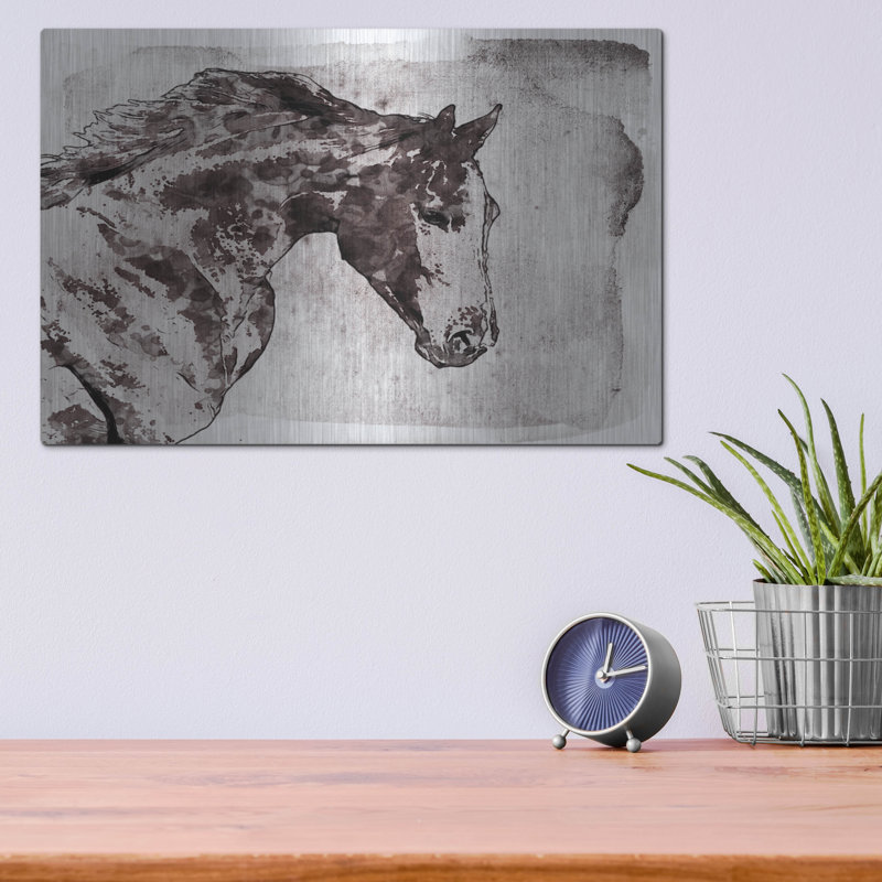 «Dark Brown Horse 4» par Irena Orlov «Dark Brown Horse 4» par Irena Orlov, H 12 po x l 16 po