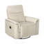 Mobilier de salon pivotant en cuir de luxe luxueux inclinable 1pc-1993194678