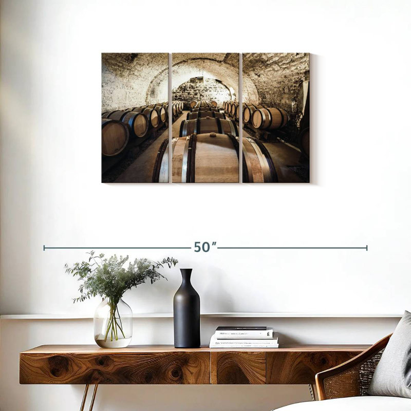 Yarlin Ancient Wine Cellar, 20" H x 33" W