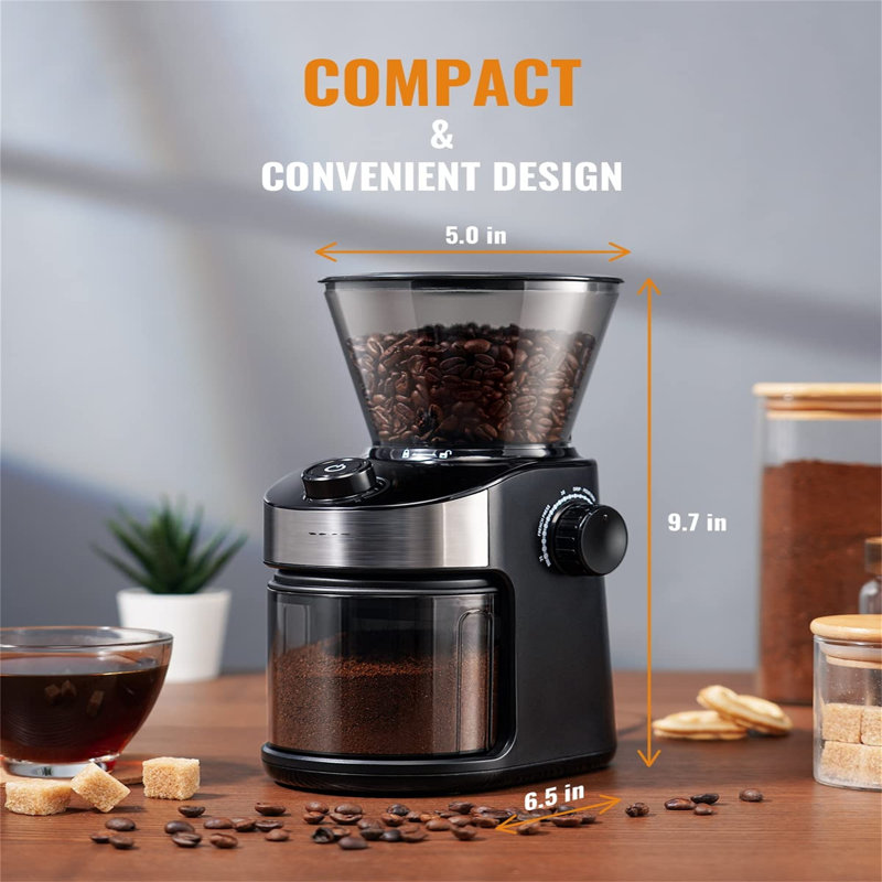 Chengdu Menghejia Technology Co., Ltd. Stainless Steel Electric Blade Coffee Grinder