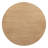 Waverly Light Ash Round Counter Height Dining Table, 48" Solid Rubberwood Kitchen Table for 4, Transitional Style