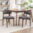 Upholstered Solid Wood Dining Chair Side Chair-1686037626