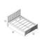 Lit plateforme Bolin en bois massif par Harriet Bee-1370925737-1380531281