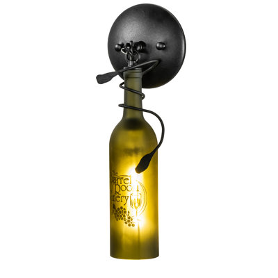 Metro Fusion Steel Armed Sconce