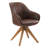 Hayek Upholstered Swivel Armchair-387612650-387612660