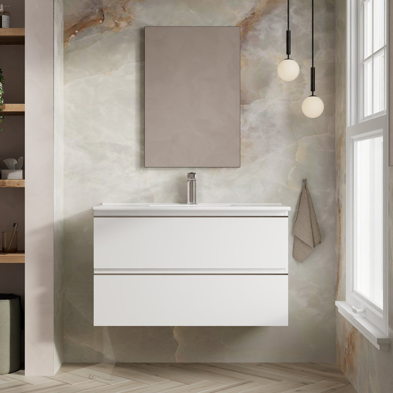 Bethene 100mm Single Bathroom Vanity with Basin