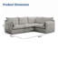 Canapé rembourré en nuage, canapé modulaire modulaire, canapé confort rembourré de duvet moderne avec housse amovible pour salon, siège profond-2070814824-2070814831-2070814830