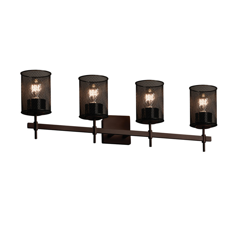 Bennett 4 - Light Dimmable Bath Bar, Matte Black
