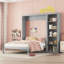 Lit escamotable mural avec tablettes Murphy-1545040294-1545040295