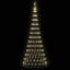  LED Christmas Tree 100 x 100 x 250 cm Metal-1009339198
