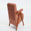 Chaise d'appoint moderne avec cadre en bois pour le salon, la chambre à coucher et le balcon-744650749