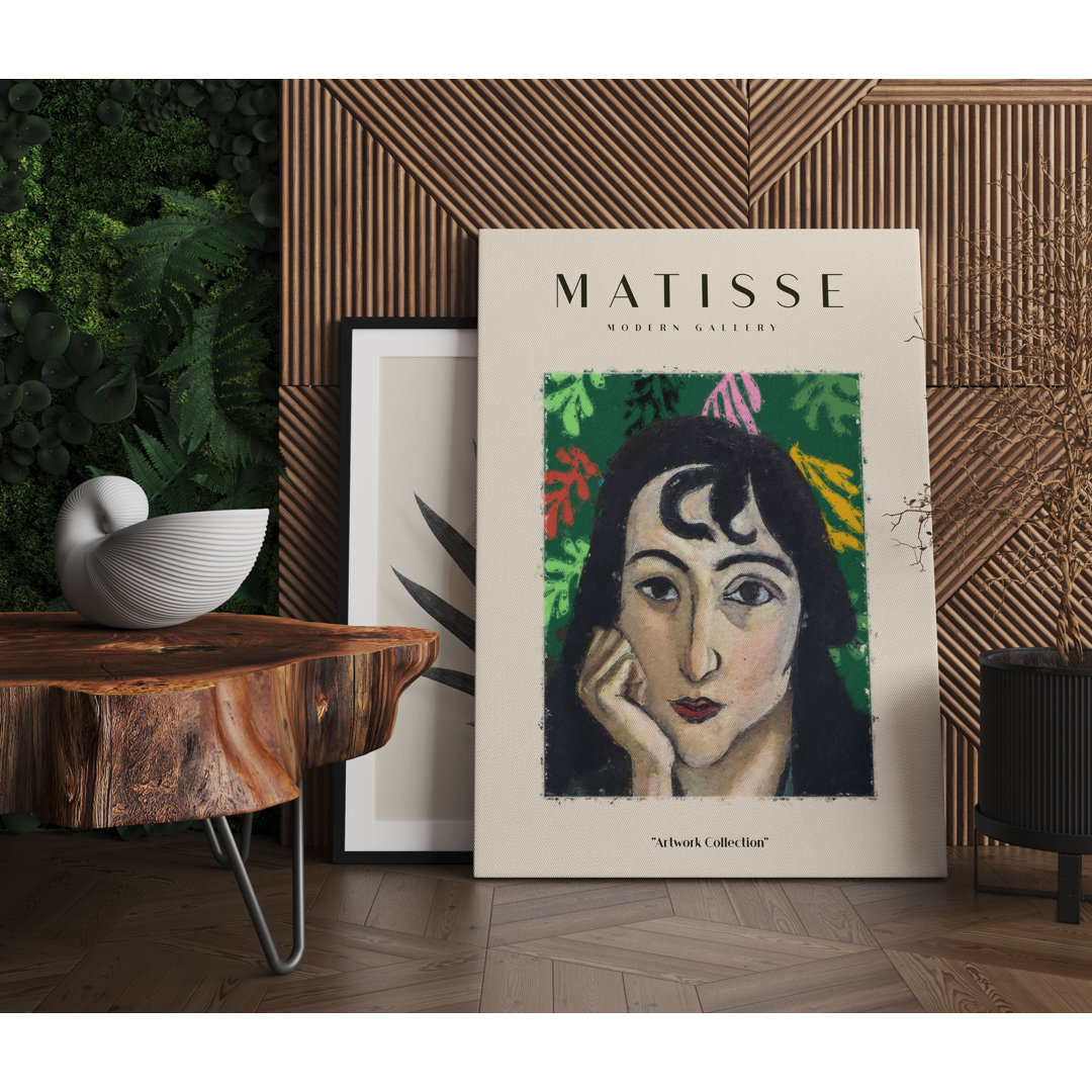 Matisse Modern Gallery  - Portrait V Als Leinwandbild Art_0951