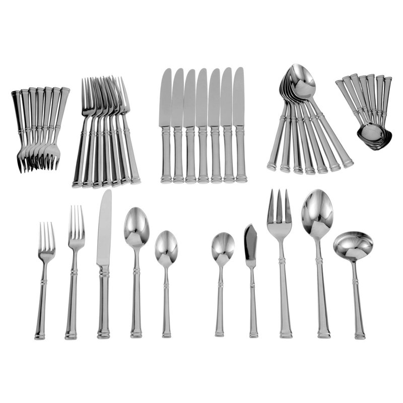 Bramasole 45 - Piece Stainless Steel Flatware Set - Service for 8