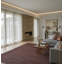Tapis d'intérieur brun en coton et polyester tissé à la main-1604387078