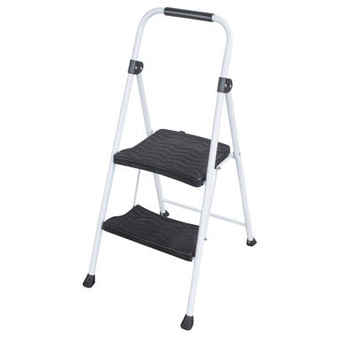 Louisville FS4004 4 ft. Type II 225 lbs. Load Capacity Fiberglass Step Ladder