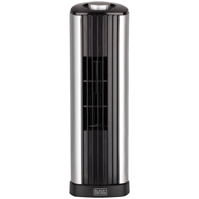 Mini Tower Fan - Quiet Oscillating Stand Up 14 Inch Desk Fans
