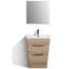 Ensemble de meuble-lavabo simple 25 po Caddric-22628583