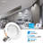 5.15'' Dimmable LED Canless Recessed Lighting Kit