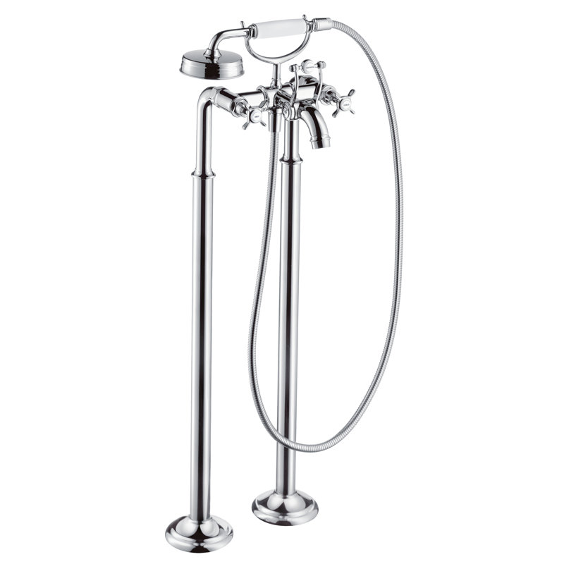 Montreux Tub Filler, Cross, Chrome