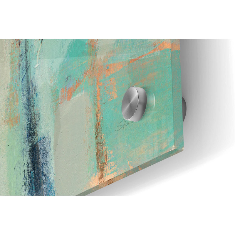 «Mirrored Sky» par Silvia Vassileva, art mural en verre acrylique, H 24 po x l 36 po x P 0,2 po