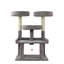 Arbre à chat Prestige 46 po XXL ultra-résistant, noir/gris-135532149
